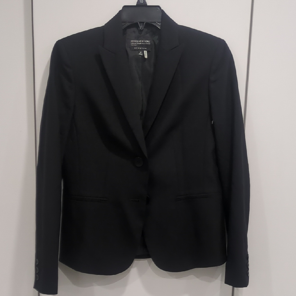 Jones New York Classic Black Blazer